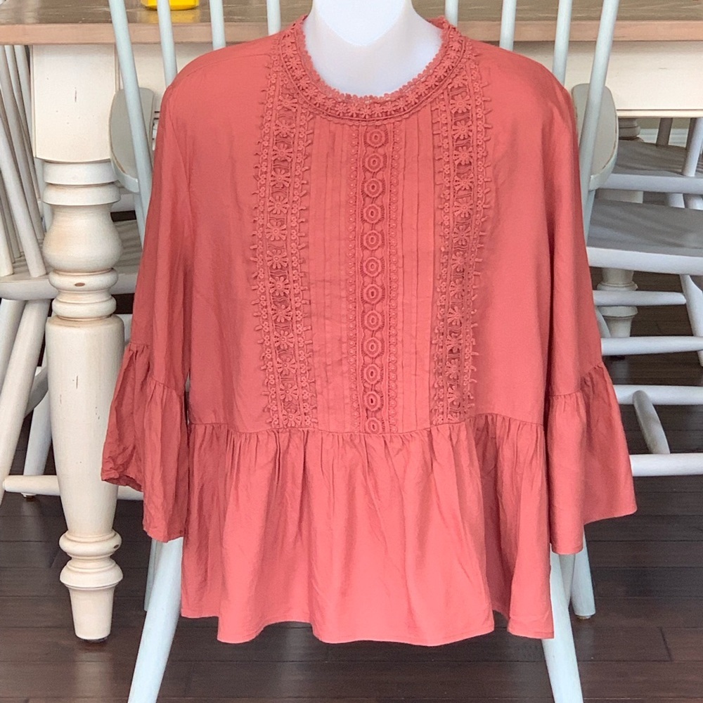 Kensie Dark Pink Blouse